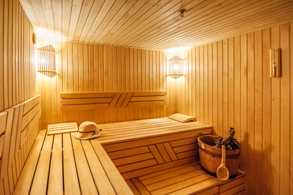 Sauna Innenansicht