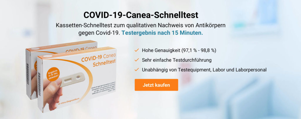Corona Covid-19 Schnelltest aus dem Beitrag von April 2020