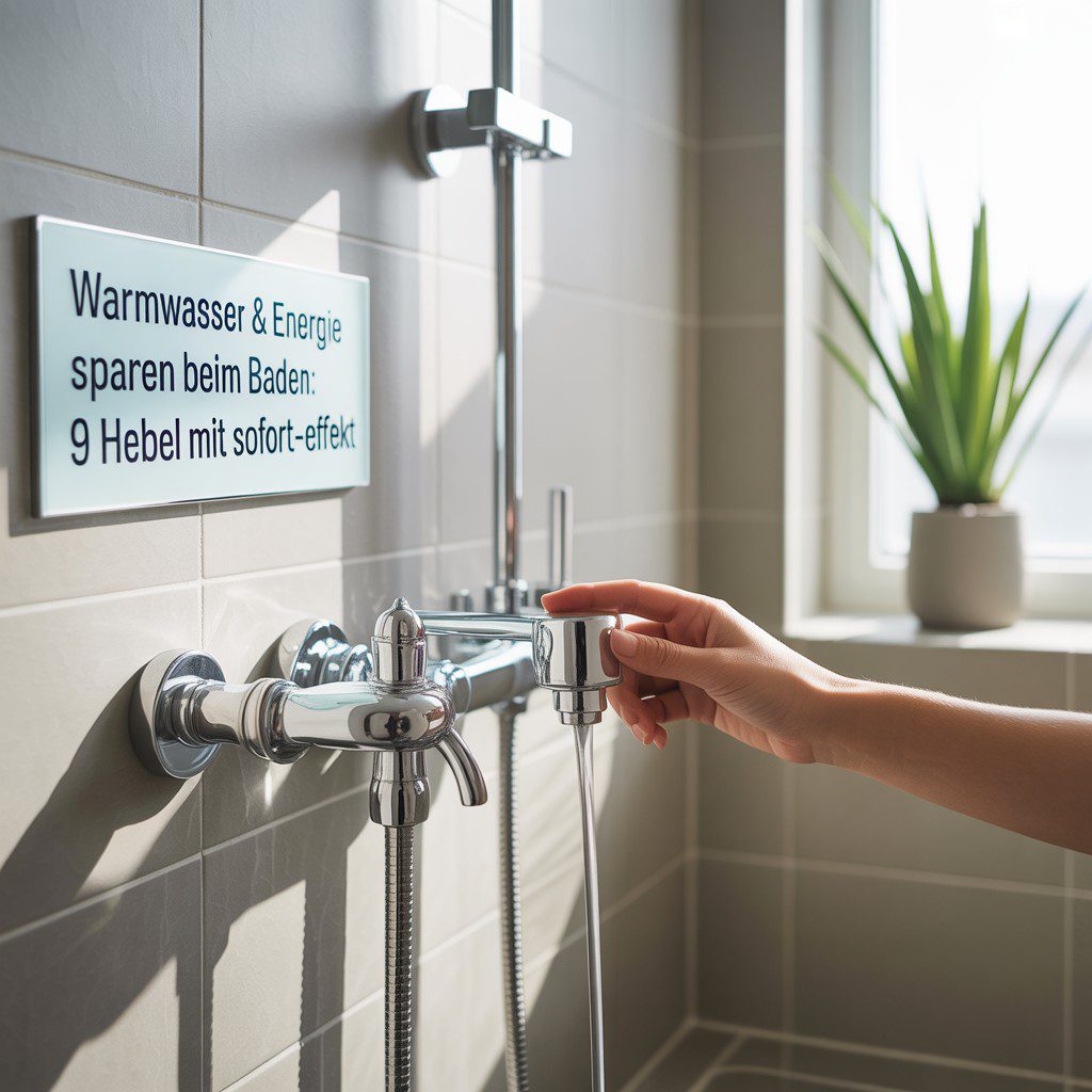 Warmwasser & Energie sparen beim Baden: 9 Hebel mit Sofort­effekt