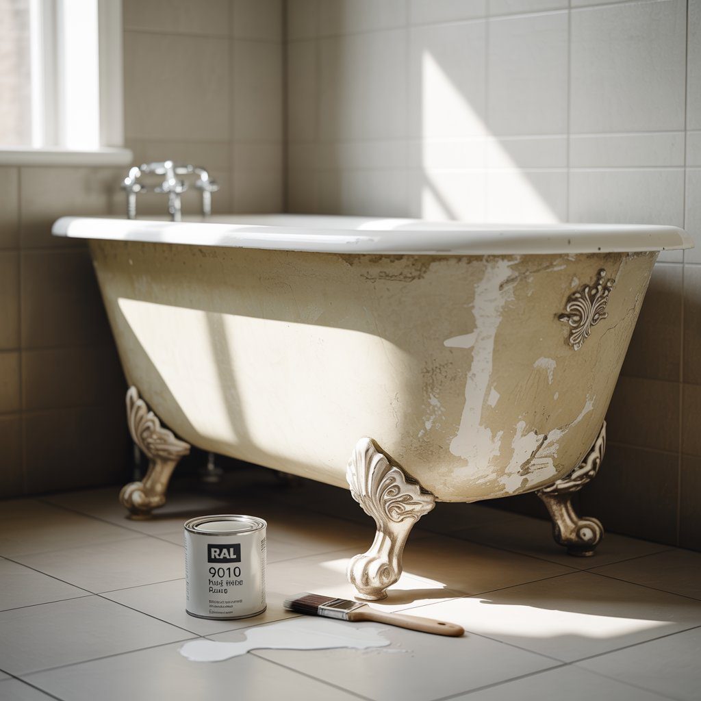 Badewanne streichen & reparieren: Anleitung, Kosten, Haltbarkeit