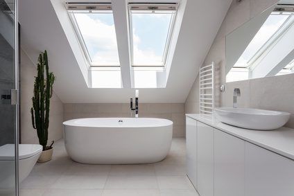 Freistehende Badewanne