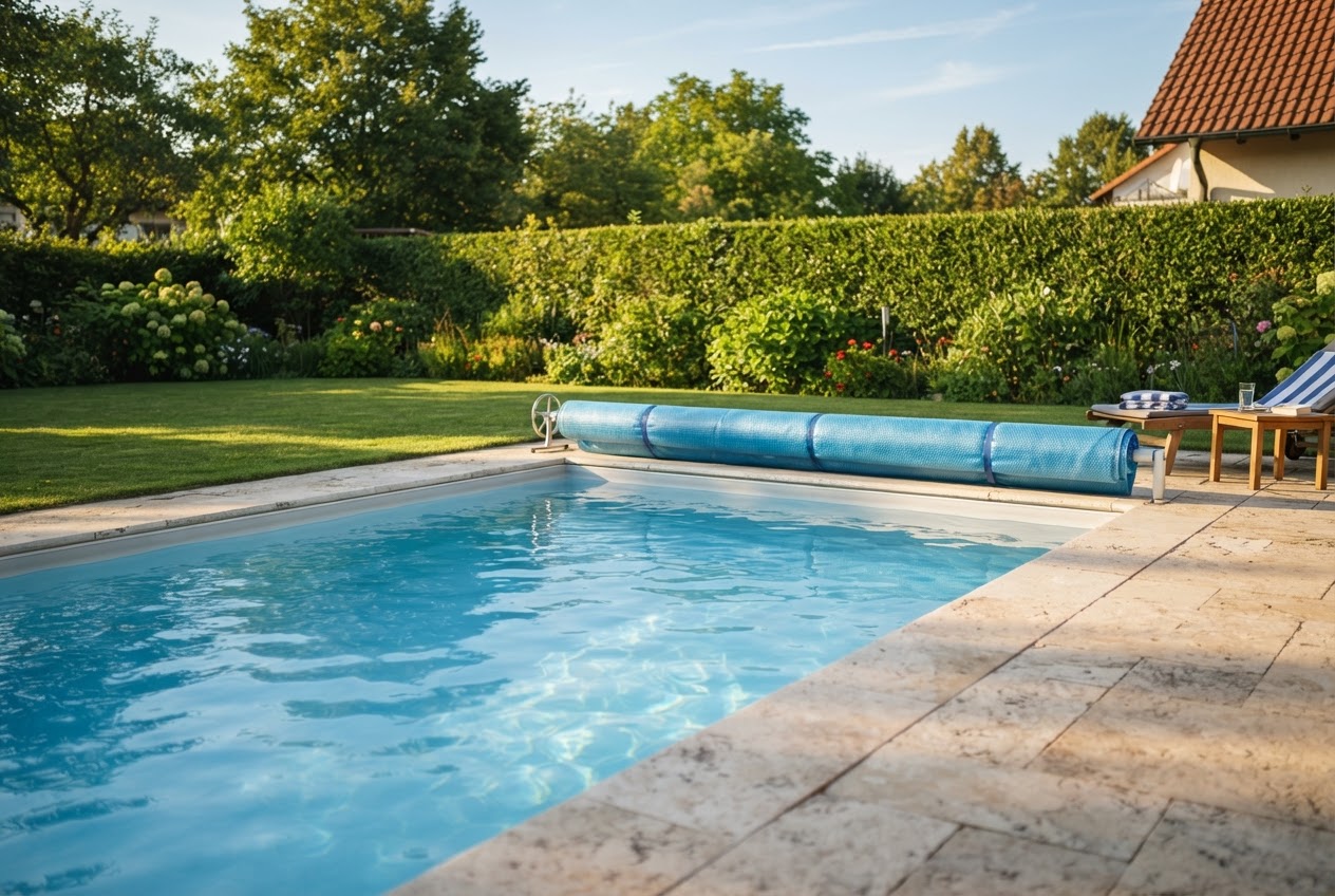 Pool-Rechner: Wasservolumen, Chlorbedarf und Heizkosten