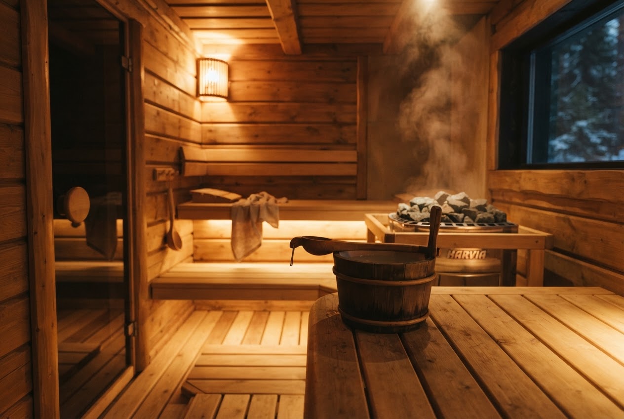 Sauna-Rechner: Stromkosten und Kalorienverbrauch pro Saunagang