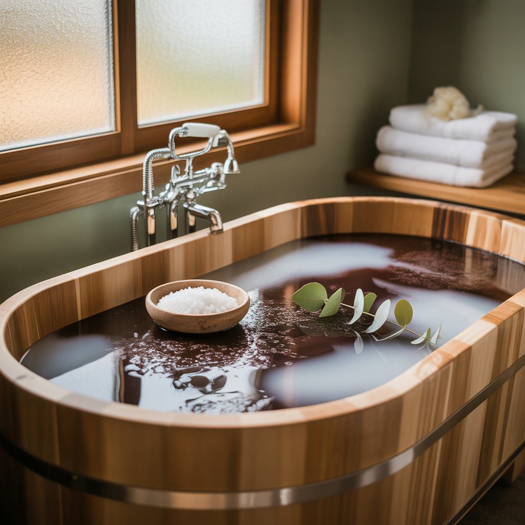 Therapeutische Bäder zuhause: Basen-, Moor- & Sole-Anwendungen